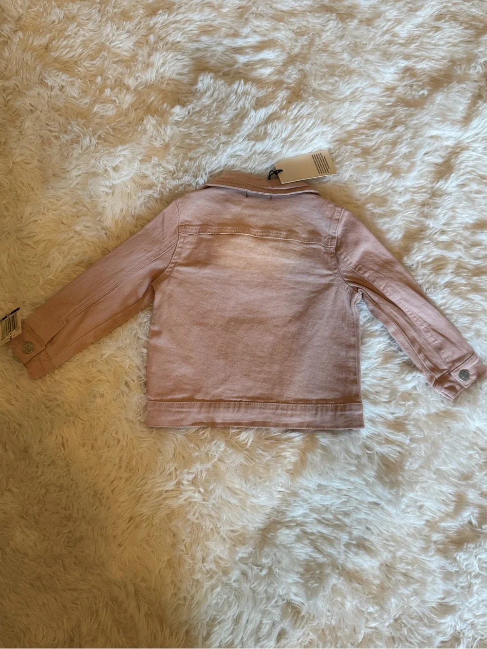 7 For All Mankind Pink Girls' Denim Jacket